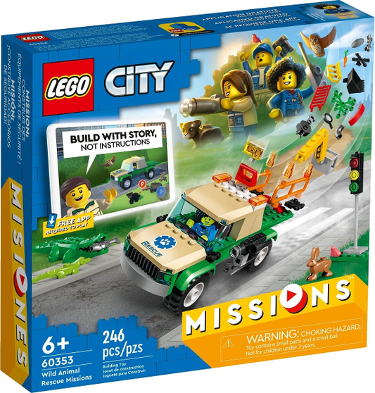 60353 Wild Animal Rescue Missions (Retired) LEGO City