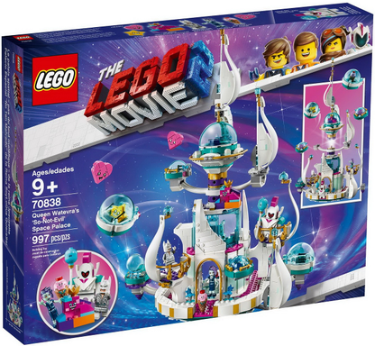 70838 Queen Watevra's ‚ÄòSo-Not-Evil' Space Palace (Retired) LEGO The LEGO Movie 2