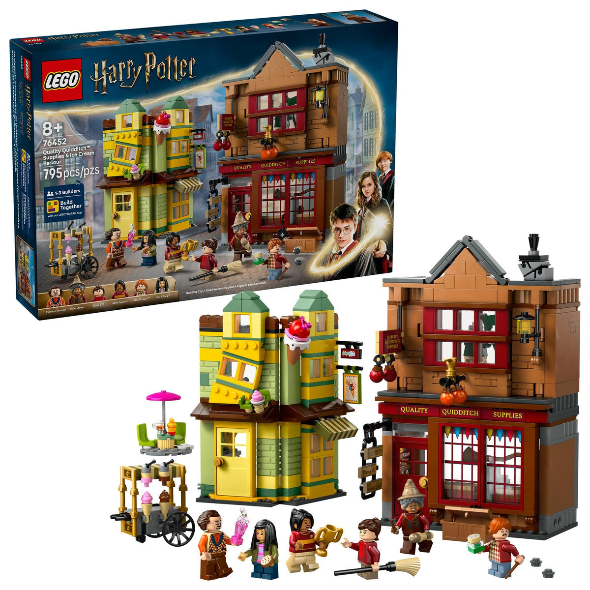 76452 Quality Quidditch Supplies & Ice Cream Parlour (Retired) LEGO Harry Potter