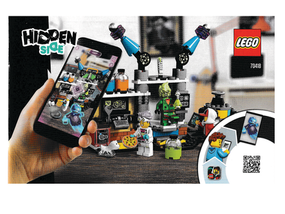 70418 J.B.'s Ghost Lab (Used) LEGO Hidden Side