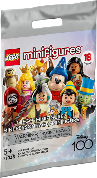 71038 Disney 100 Series (Retired) LEGO Collectible Minifigures