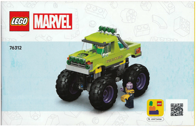 76312 The Hulk Truck vs. Thanos (Certified) LEGO Super Heroes