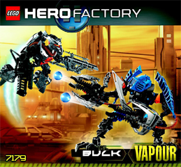 7179 Bulk and Vapour (Certified) LEGO HERO Factory