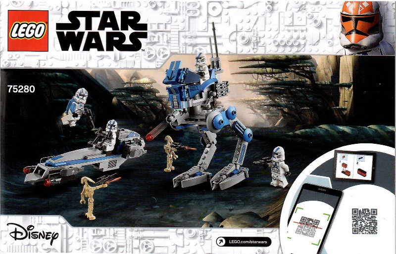 75280 501st Legion Clone Troopers (Used) LEGO Star Wars