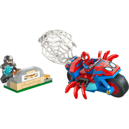 11206 Spidey on his Motorcycle vs. Rhino