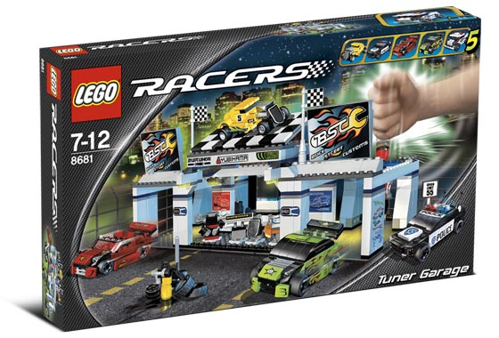 8681 Tuner Garage (Retired) LEGO Racers
