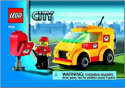 7731 Mail Van (Certified) LEGO City