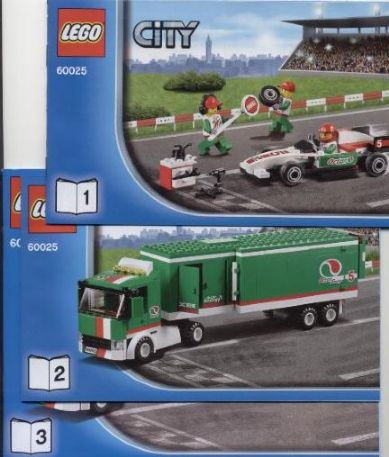 60025 Grand Prix Truck (Certified) LEGO City