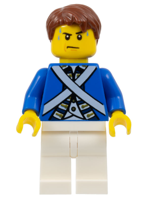 Bluecoat Soldier 5 - Sweat Drops, Reddish Brown Hair (pi173)