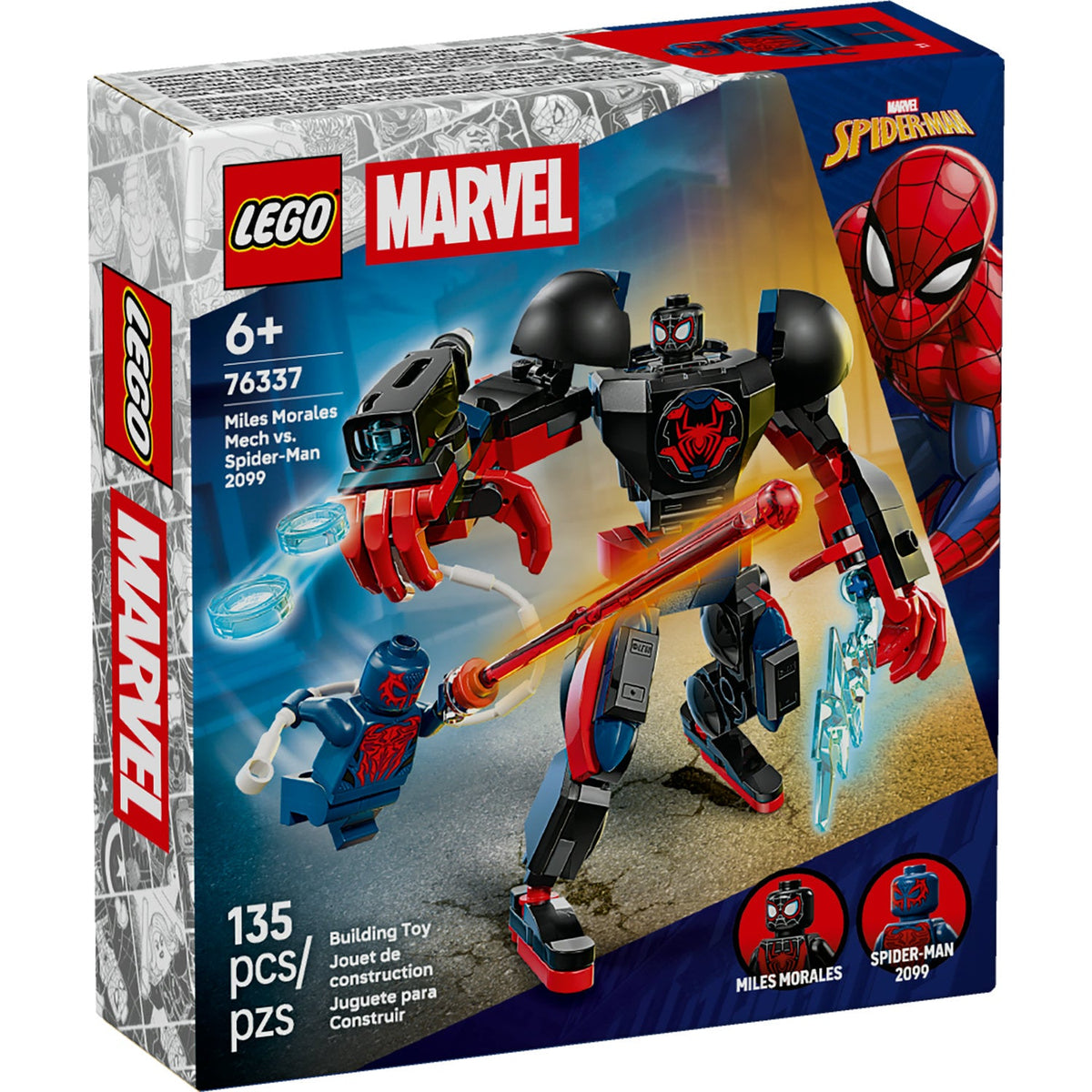 76337 Miles Morales Mech vs. Spider-Man 2099 (Retired) LEGO Super Heroes