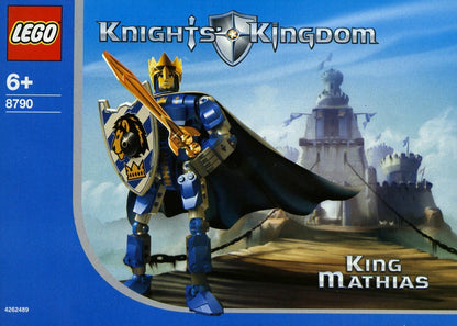 8790 King Mathias (Limited Edition) (Certified) LEGO Castle