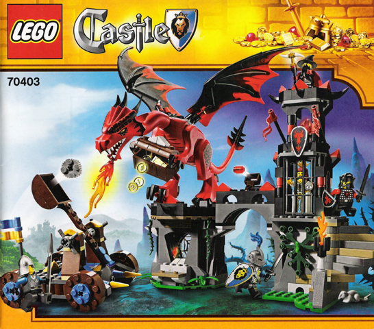 70403 Dragon Mountain (Certified) LEGO Castle