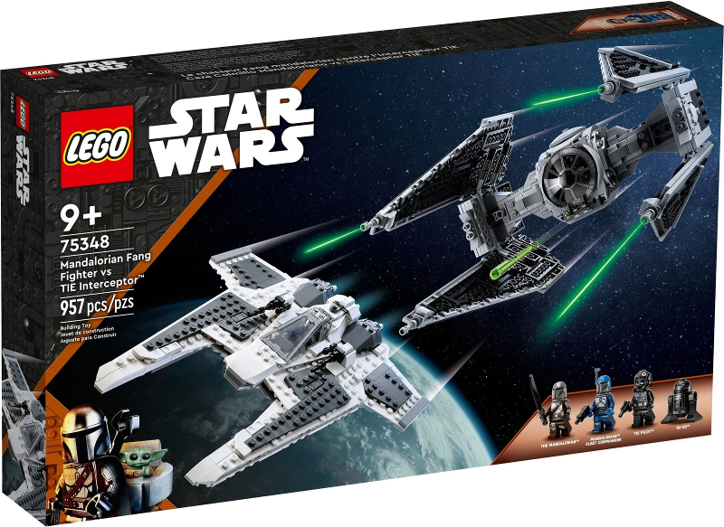 75348 Mandalorian Fang Fighter vs. TIE Interceptor (Retired) LEGO Star Wars