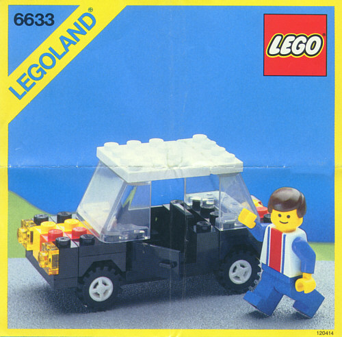 6633 Family Car (Used) LEGO Town
