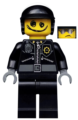 Scribble-Face Bad Cop, The LEGO Movie (Minifigure Only) (tlm007)