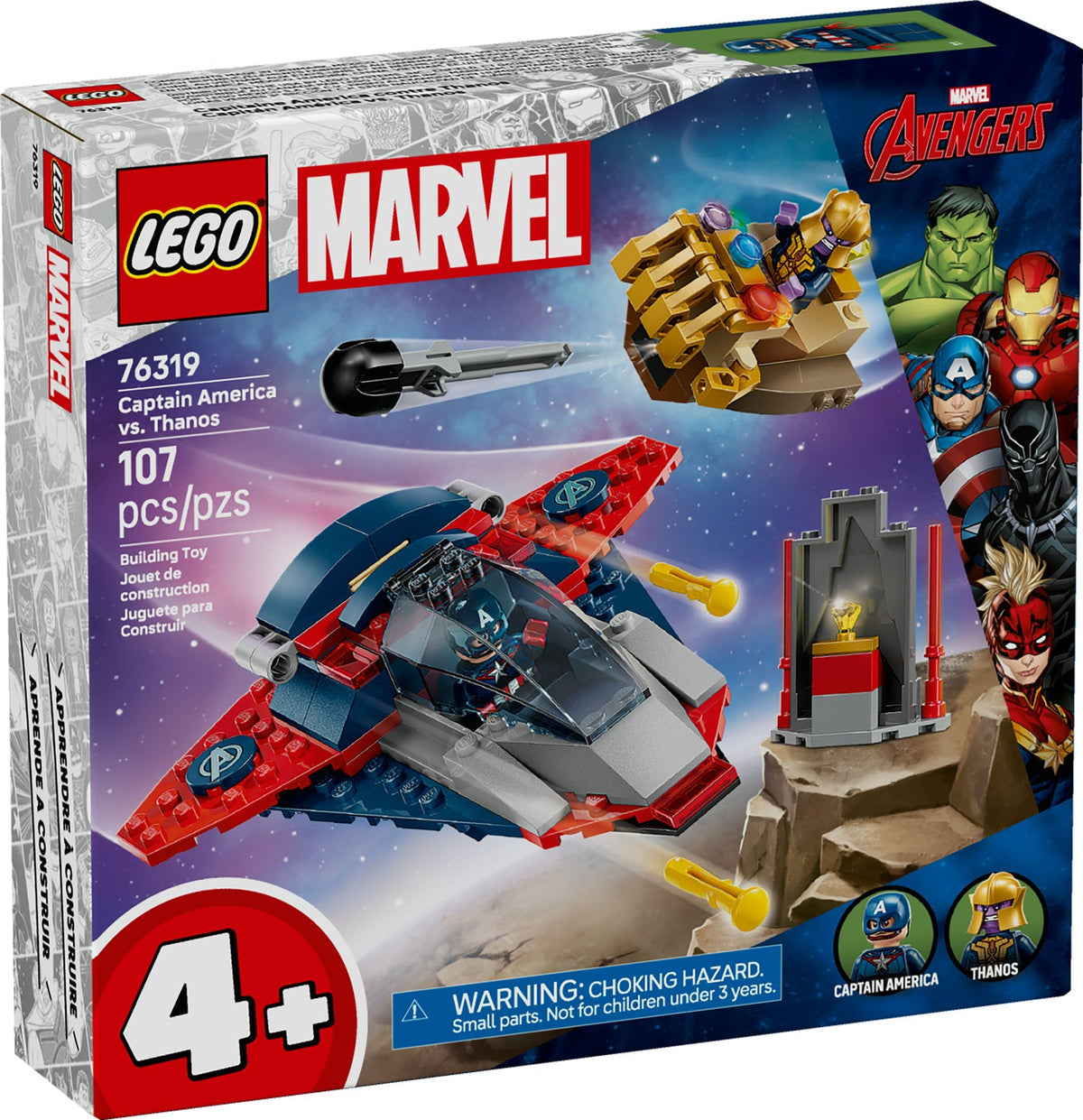 76319 Captain America vs. Thanos (Retired) LEGO Super Heroes