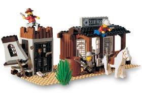 6764 Sheriff's Lock-Up (Used) LEGO Western