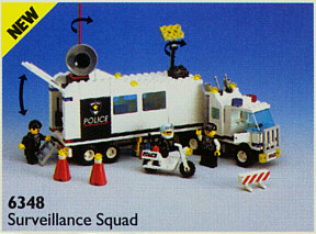 6348 Surveillance Squad (Used) LEGO Town