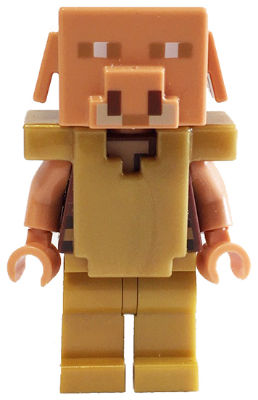 Piglin - Pearl Gold Legs and Armor (min096)
