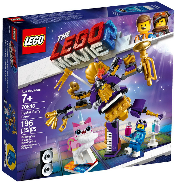 70848 Systar Party Crew (Retired) LEGO The LEGO Movie 2