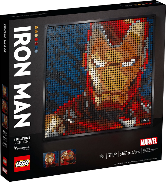 31199 Marvel Studios Iron Man (Retired) LEGO Art