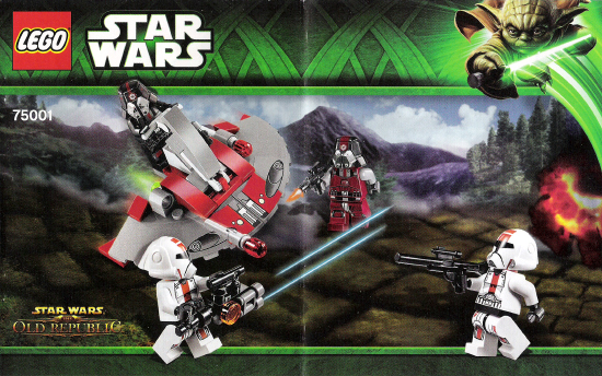 75001 Republic Troopers vs. Sith Troopers (Certified) LEGO Star Wars