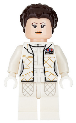 Princess Leia - Hoth Outfit, White Jacket, Smile / Breathing Mask (sw0878)