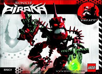 8901 Hakann (Certified) LEGO BIONICLE