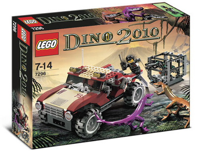 7296 Dino 4WD Trapper (Retired) LEGO Dino 2010