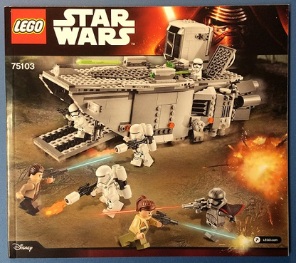 75103 First Order Transporter (Certified) LEGO Star Wars