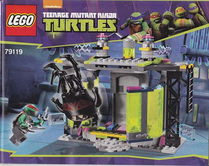 79119 Mutation Chamber Unleashed (Used) LEGO Teenage Mutant Ninja Turtles