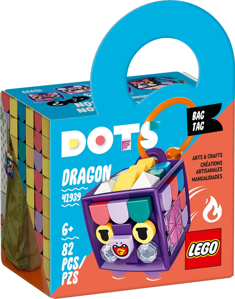 41939 Dragon - Bag Tag (Retired) LEGO DOTS