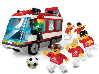 3426 Adidas Team Transport (Certified) LEGO Sports