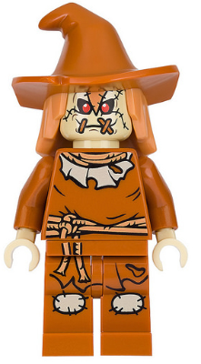 Scarecrow - Dark Orange Floppy Hat (sh0275)