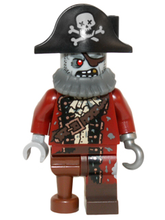 Zombie Pirate (Minifigure Only) (col212)