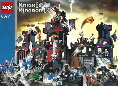 8877 Vladek's Dark Fortress (Used) LEGO Castle