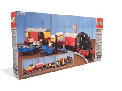 7722 Steam Cargo Train, battery (Retired) LEGO Trains