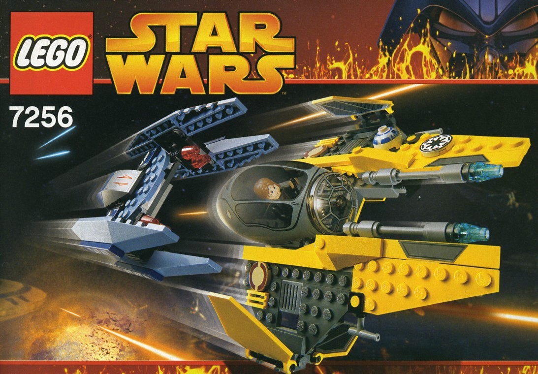 7256 Jedi Starfighter & Vulture Droid (Used) LEGO Star Wars