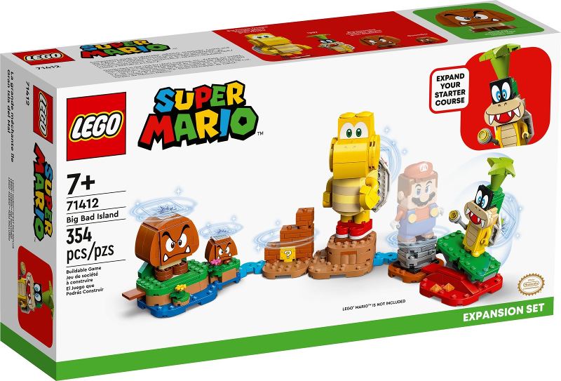 71412 Big Bad Island - Expansion Set (Retired) LEGO Super Mario