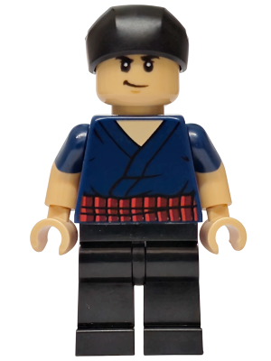 Roronoa Zoro - Dark Blue Shirt, Black Bandana (op019)