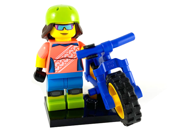 Mountain Biker - Series 19 Collectible Minifigure (col19-16)