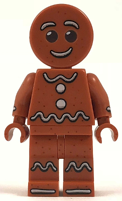 Gingerbread Man - Dark Orange (hol115)