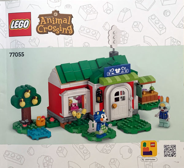 77055 Able Sisters' Clothing Shop (Used) LEGO Animal Crossing