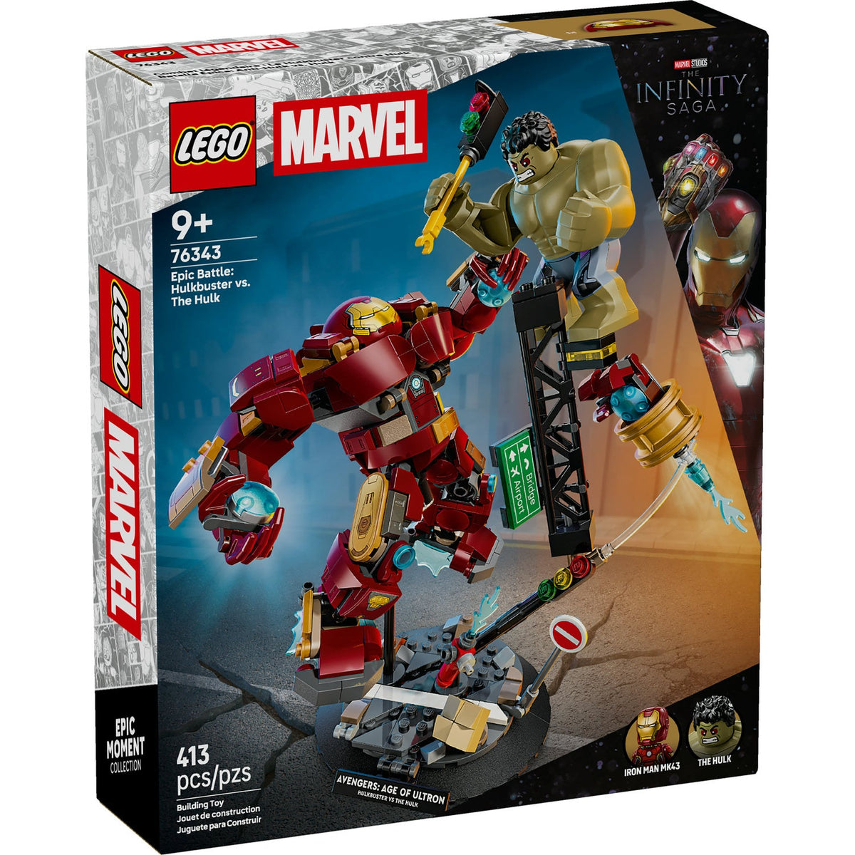 76343 Epic Battle: Hulkbuster vs. The Hulk (Retired) LEGO Super Heroes