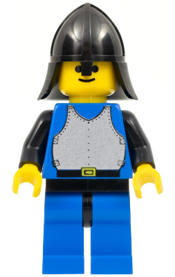 Breastplate - Blue with Black Arms, Blue Legs with Black Hips, Black Neck-Protector (cas188)