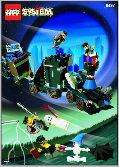 6497 Twisted Time Train (Used) LEGO Time Cruisers