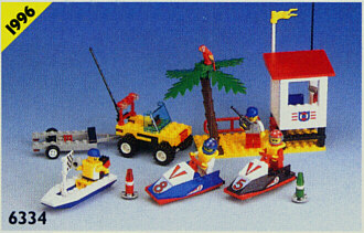 6334 Wave Jump Racers (Used) LEGO Town