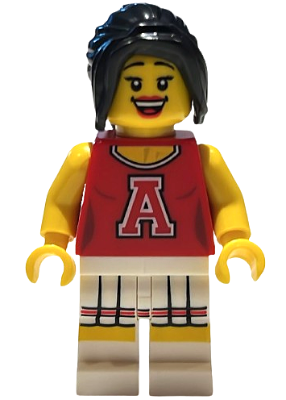 Red Cheerleader (Minifigure Only) (col125)