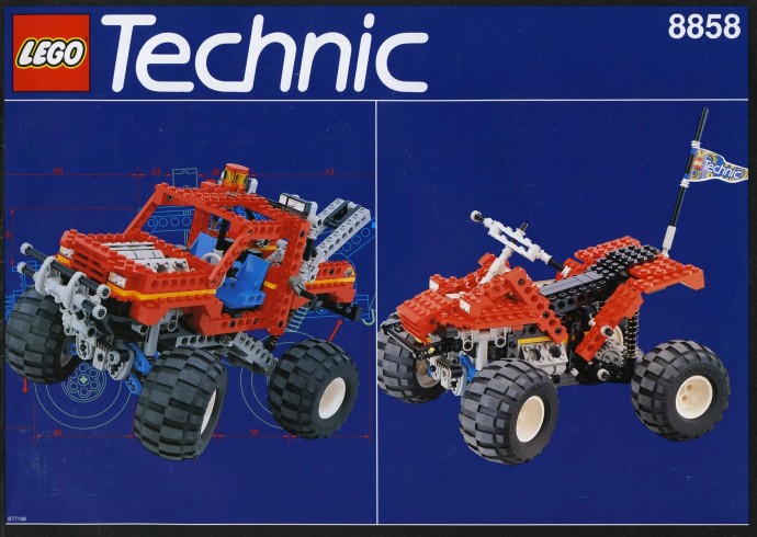 8858 Rebel Wrecker (Certified) LEGO TECHNIC