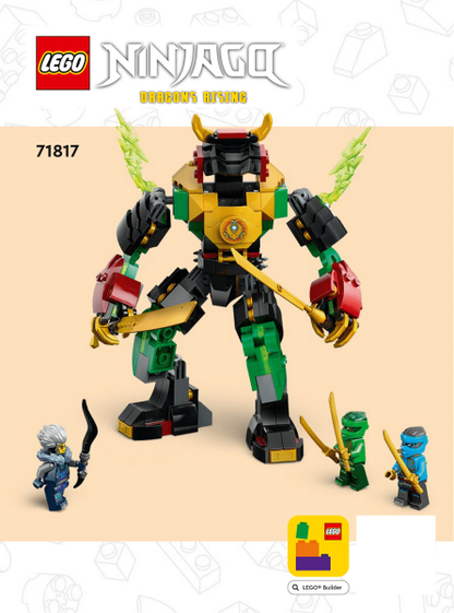 71817 Lloyd's Elemental Power Mech (Certified) LEGO Ninjago